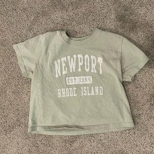 NEW John Galt Brandy Melville Pacsun Cropped tee